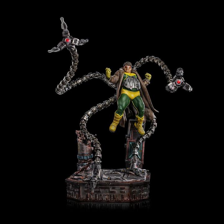 Actual product image Iron Studios Spider-Man BDS Art Scale Statue 1/10 Spider-Man Vs Villains Doctor Octopus 37 cm