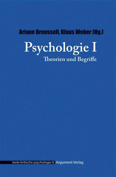 Actual product image Psychologie (German, Ariane Brenssell, Klaus Weber, 2017)
