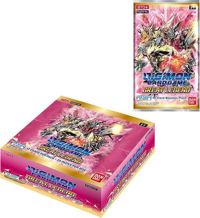 Immagine prodotto Digimon Booster Display - Version 4.0 (Inglese, Display del booster)