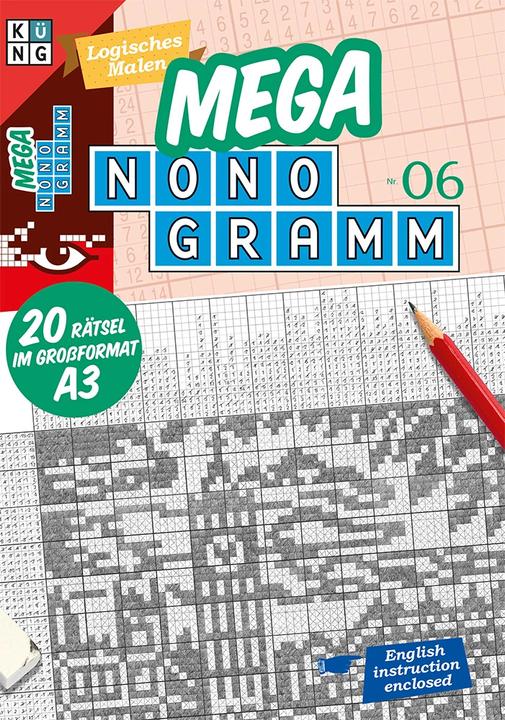 Educational Technology Keesing Schweiz AG:Mega-Nonogramm 06, 2 (Deutsch, Keesing Schweiz AG, 2024)