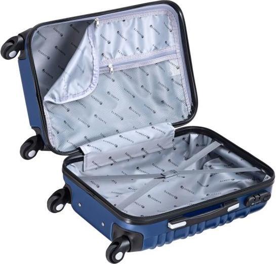 Produktbild Juskys Hartschalen Kofferset Rom (120 l, Handgepäck (bis 50l), M (50 - 90l), L (90 - 115l), XL (ab 115l))