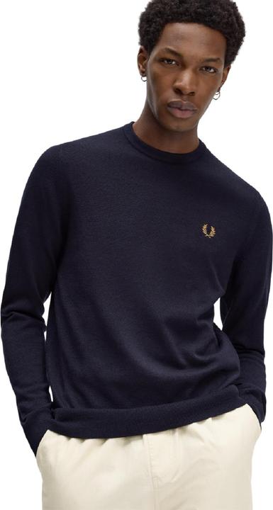 Immagine prodotto Fred Perry Classic Crew Neck Jumper Navy (L)