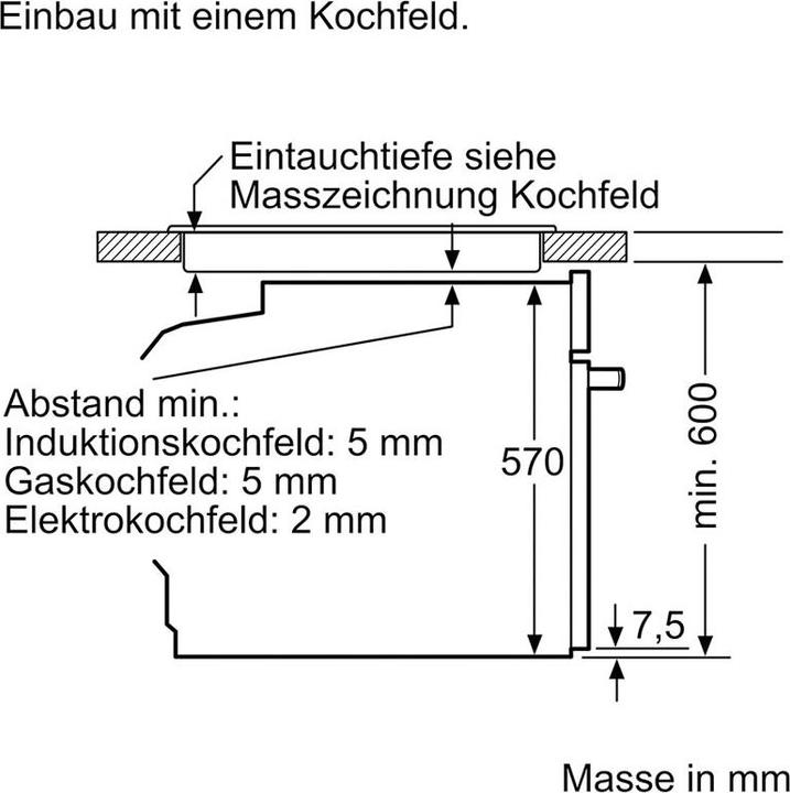 Immagine prodotto Bosch Hausgeräte HEA510BS3 & NKN645GA2E Herdset 230V