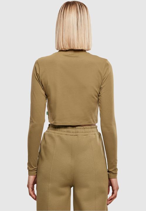 Immagine prodotto Urban Classics Donna Organic Cropped Turtelneck Longsleeve - 16513 (XL)