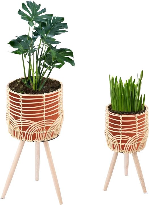 Image du produit Navaris Blumentopf mit Ständer