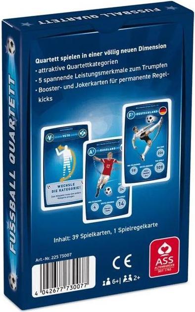 Produktbild ASS Altenburg Quartett Giga Fussball (Deutsch)