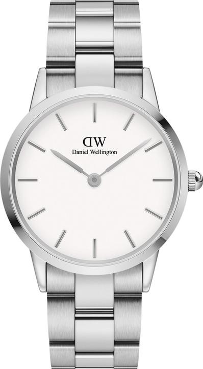 Actual product image Daniel Wellington Iconic Link White Silver (32 mm) (Analogue wristwatch, 32 mm)