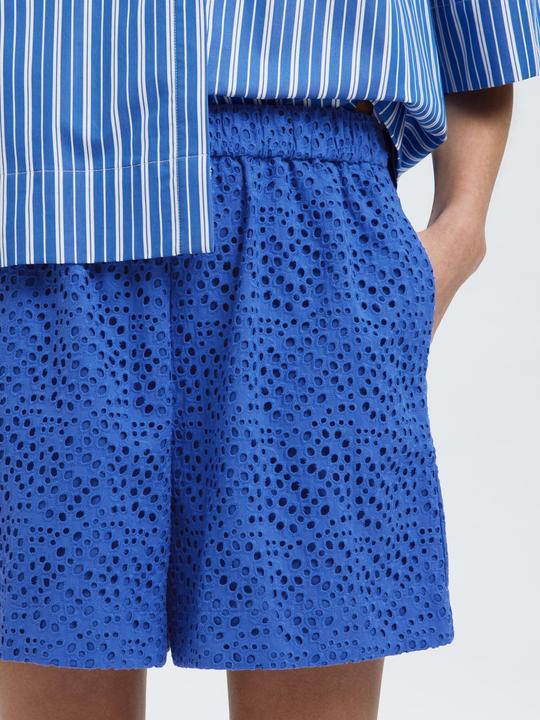 Produktbild Selected Femme Broderie Anglaise Højtaljede shorts (38)