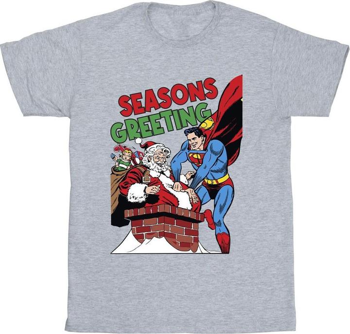 Immagine prodotto Superman Santa Comic Maglietta Uomo (L)