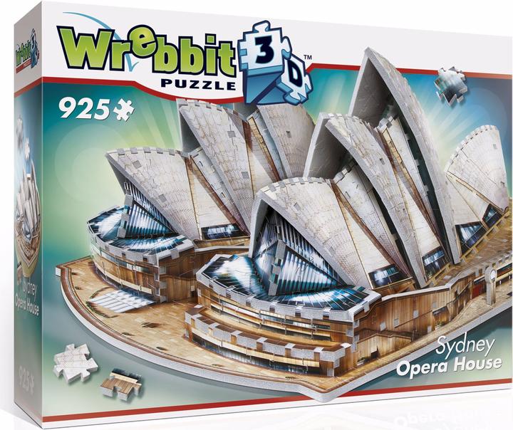 Actual product image Wrebbit 3D Sydney Opera House (925 pieces)