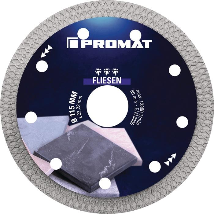 Image du produit Promat Disque diamant pour carrelage PRO X