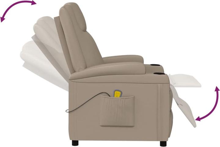 Actual product image VidaXL Electric massage chair