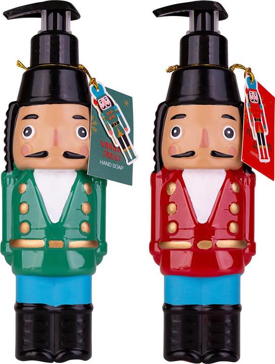 Accentra WINTER CLASSICS Handseife NUTCRACKER in Pumpspender (Flüssigseife, 320 ml)