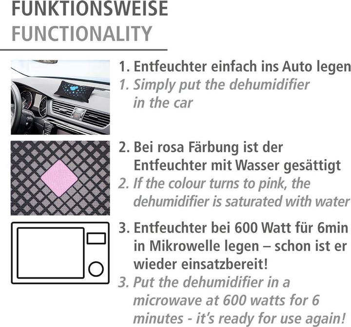 Actual product image Wenko Car dehumidifier (20 m²)