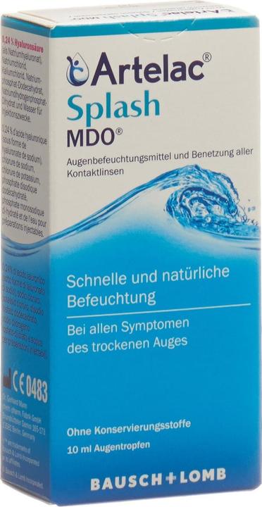 Produktbild Bausch + Lomb Artelac Splash MDO Augentropfen (10 ml, Artelac Splash MDO Augentropfen)
