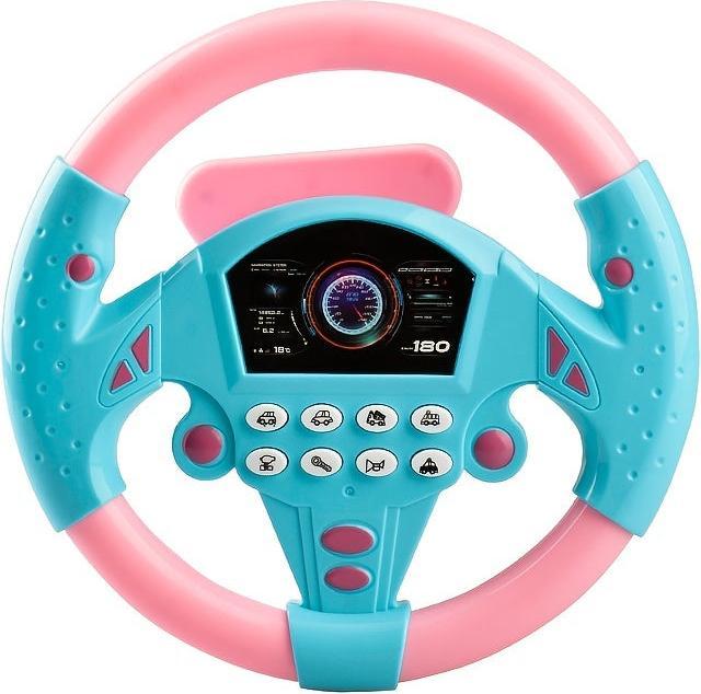 Image du produit Activity Board Jouet de simulation de volant musical Co-Pilot, jouet d'éveil pour enfant, électronique