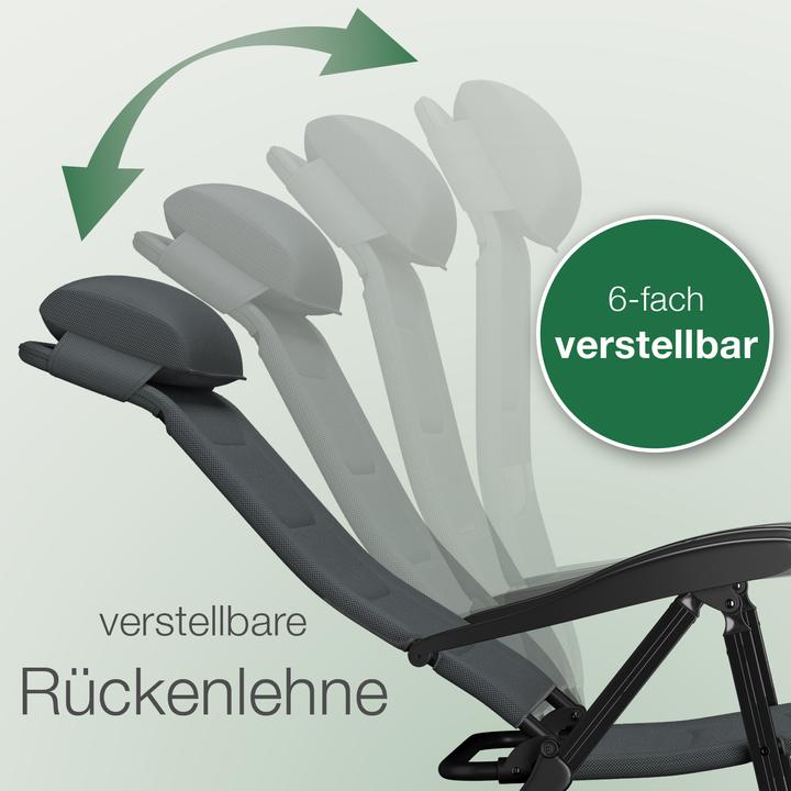 Image du produit Aktivshop Klappstuhl aktiv Camping mit Beinauflage