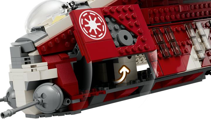 Actual product image LEGO Star Wars Gunship of the Coruscant Guards (75354, LEGO Star Wars)