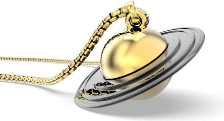 Produktbild MTM On-Shirt Long Necklace Saturn