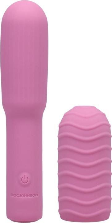 Image du produit Doc Johnson Pocket Rocket® Elite - Rechargeable avec étui amovible - Rose