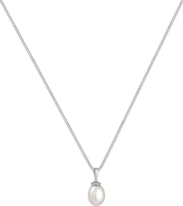 Actual product image Elli Pearl, Pearl necklace, Drop (925 Sterling silver, 45 cm)