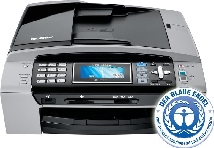 Produktbild Brother MFC-490CW, Drucker/Scanner/Kopierer/Fax, WLAN (Tintenpatrone, Farbe)