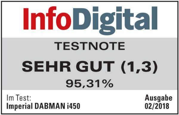 Image du produit Imperial Dabman i450 (Webradio, DAB+ DAB, FM, VHF, Bluetooth, WiFi)