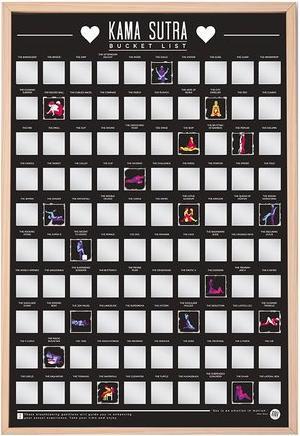 TOP 100 Kama Sutra Scratch Poster (Other, English)