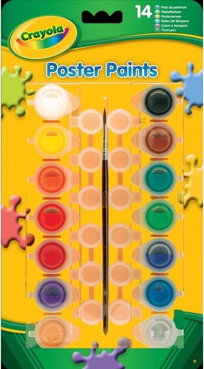 Produktbild Crayola Farben auf Wasserbasis (14 Farben)