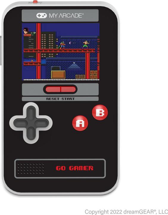 Image du produit MyArcade MY ARCADE, GO GAMER CLASSIC (300 JEUX EN 1), BLACK, GRAY, RED