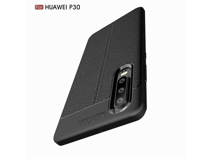 Immagine prodotto Screenguard Huawei P30 Sleeve Design in pelle TPU Cover (Huawei P30)