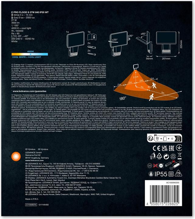 Immagine prodotto Ledvance Endura Pro Flood (3000 lm, IP55)