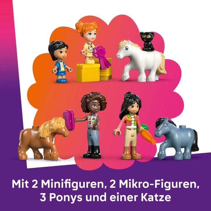 Produktbild LEGO Ponyhof & Stall (42654, LEGO Friends)