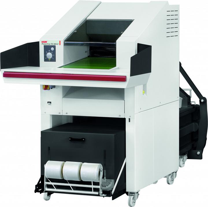 HSM Shredder-press combination (Particle cut)