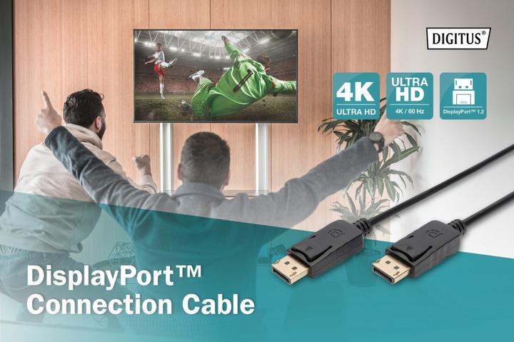 Immagine prodotto Digitus DisplayPort — DisplayPort (2 m, DisplayPort)