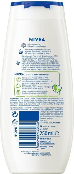 Immagine prodotto NIVEA Pflegedusche Creme Aloe (250 ml)