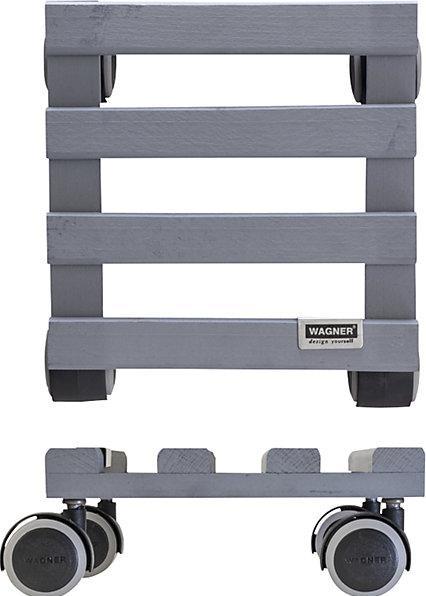 Actual product image Wagner System Plant roller Wagner Creo wood 19x19 cm TK 50 kg
