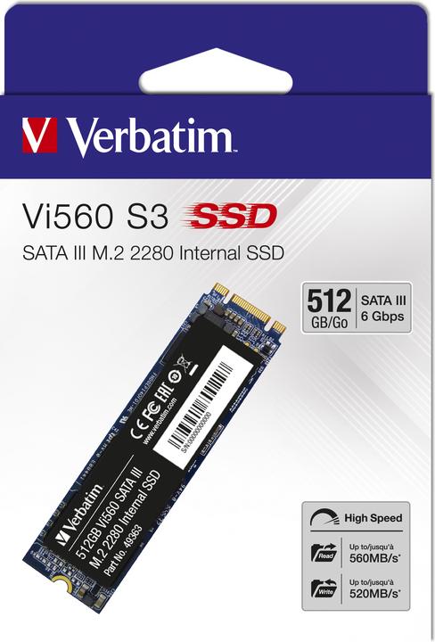 Verbatim Vi560 (512 GB, M.2 2280)