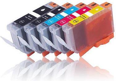 Immagine prodotto Hermex Cartuccia d'inchiostro compatibile per Canon PIXMA iP4850 (M, PGBK, C, FC, Y)