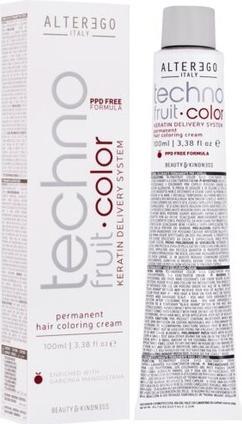 Actual product image Alter Ego Italy Alter Ego Technofruit Color Keratin Hair Dye for Permanent Coloring 100ml