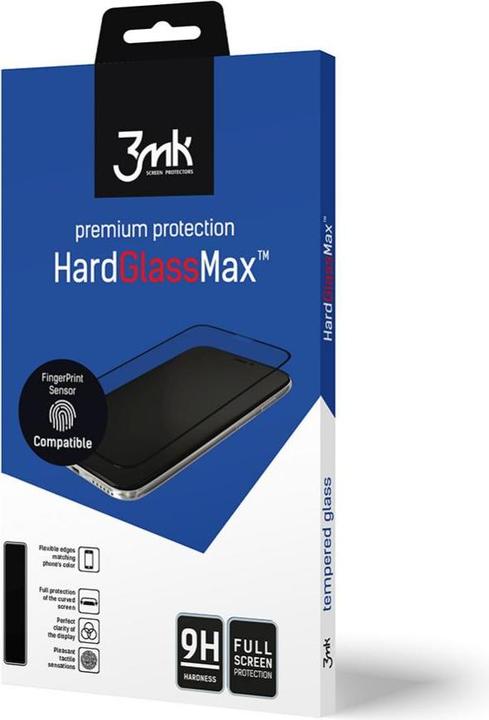 Actual product image 3MK Hardglass Max screen protector (1 Piece, Samsung Galaxy S21 Ultra)