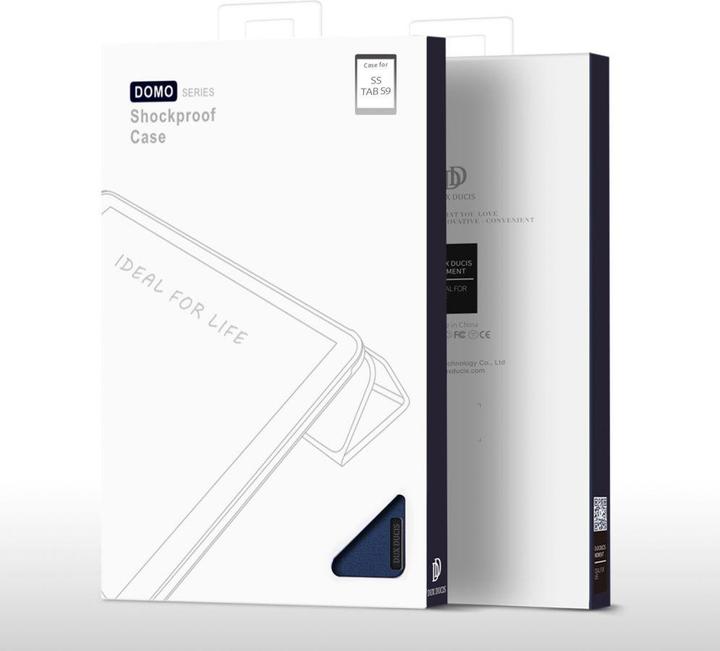 Actual product image Dux Ducis Domo Series (Galaxy Tab S9 FE, Samsung Galaxy Tab S10 FE)