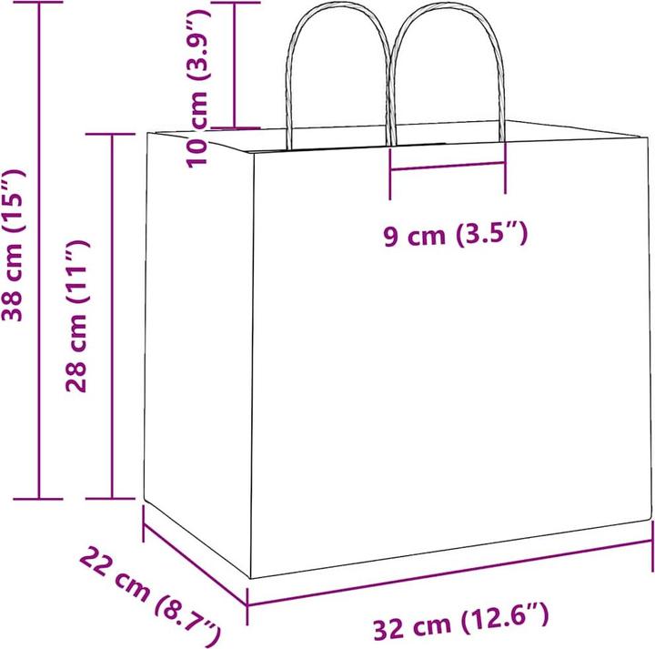 Actual product image VidaXL Petrona (Gift box, 250 x)
