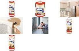 Image du produit tesa Film de masquage EASY COVER Premium pour les travaux de peinture, dérouleur inclus (550 mm)
