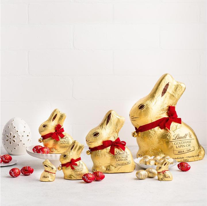 Image du produit Lindt Lapin d'or Mini lait 5x10g (50 g)