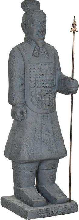 Immagine prodotto Esprit Decorative Figure Home Grey Golden Oriental Warrior 35 x 32 x 118 cm