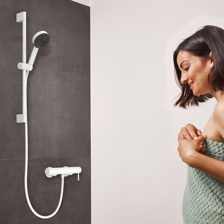 Produktbild hansgrohe HG Einhebel-Brausemischer FINORIS Aufputz mattweiss