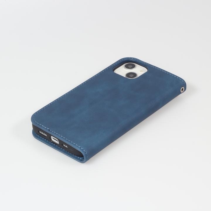 Produktbild PhoneLook Leder Tasche Flip Wallet vintage mit Magnetverschluss und Kartenhalter (Apple iPhone 14)
