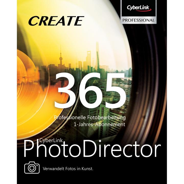 Actual product image CyberLink PhotoDirector 365 (1 User, 1 Devices/Users, 12 months)