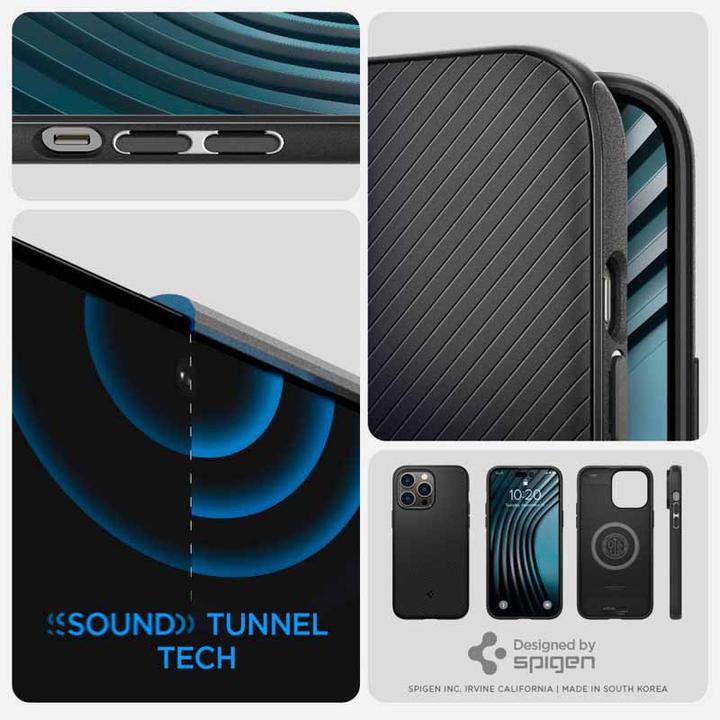 Actual product image Spigen Sigen MAG ARMOR FOR IPHONE 14 PRO MATTE BLACK (Apple iPhone 14 Pro)
